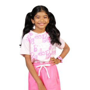 (pink  purpleblue) barbie girls two color aop t shirt bkt0108